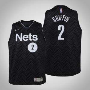 Blake Griffin Brooklyn Nets 2021 Season Youth #2 Earned Jersey - Black 646136-713