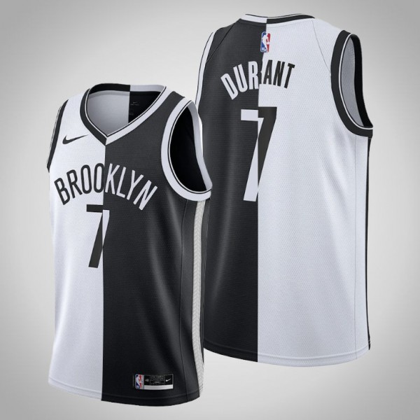 kevin durant white nets jersey