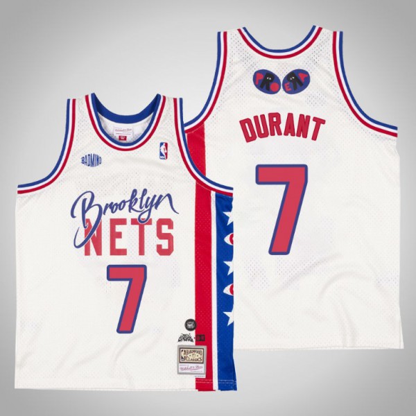 Kevin Durant Brooklyn Nets Game-Used #7 White City Jersey vs. Charlotte  Hornets on December 31, 2022