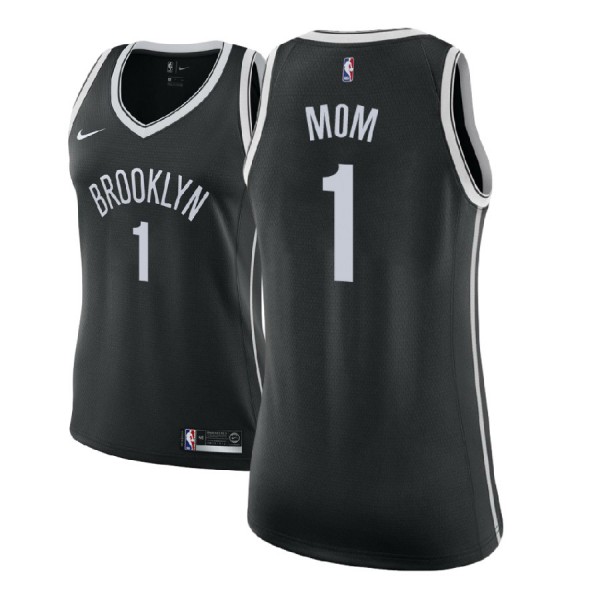 Brooklyn Nets Women's #1 Mother's Day Jersey - Black 703345-258